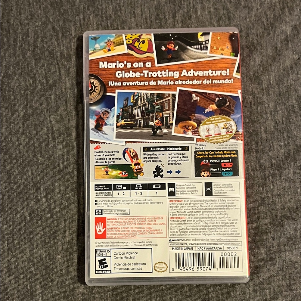 Nintendo Super Mario Odyssey Game - Multicolor - Picture 3 of 3